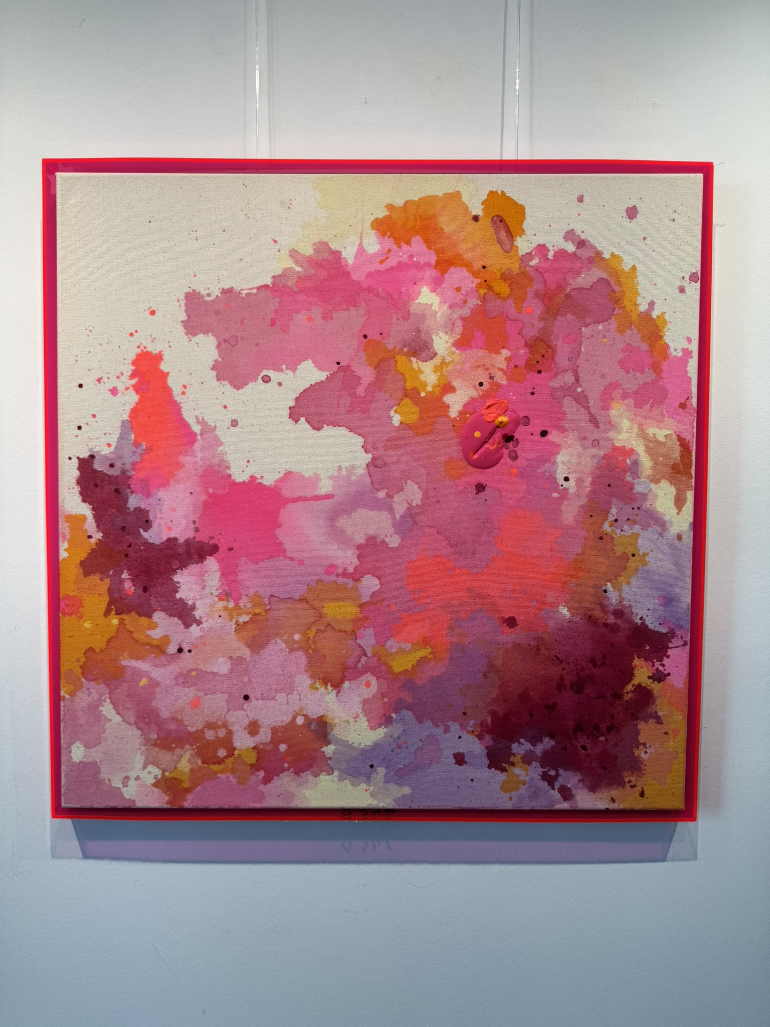 Akkorde - Gleichzeitigkeit, 2026, Acryl auf roher Baumwollleinwand, Ansicht 4